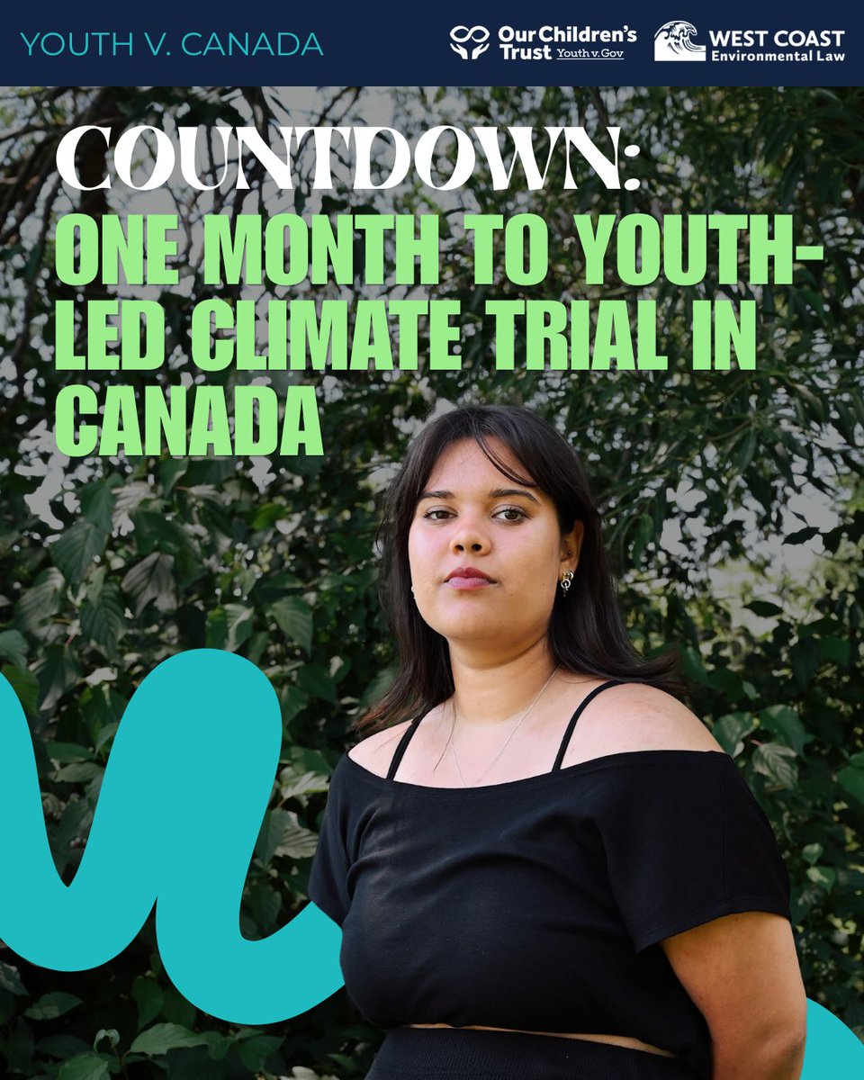 youthvgov's tweet photo. For the first time, 15 young people in La Rose v. His Majesty the King will have the opportunity to share their climate stories with the court and explain how the climate crisis affects their lives, health, and futures. RSVP today! https://t.co/RcrIZEVI2v @WCELaw https://t.co/KCLD1O30Ce