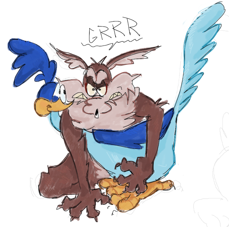 konok025's tweet photo. Just  a sketch while i try figure out how to use my new graphic tablet

#wileroad  #wilerunner #roadrage https://t.co/k7xbd4u96g