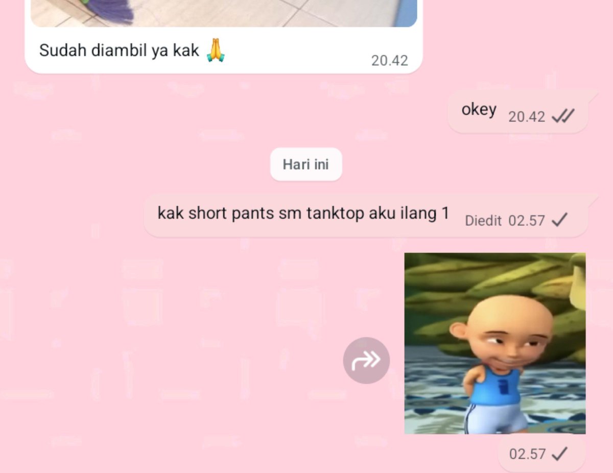 jwoopaark's tweet photo. short pants sama tanktop gada, gantinya ada sempak warna biru https://t.co/ePvFnvvqLU
