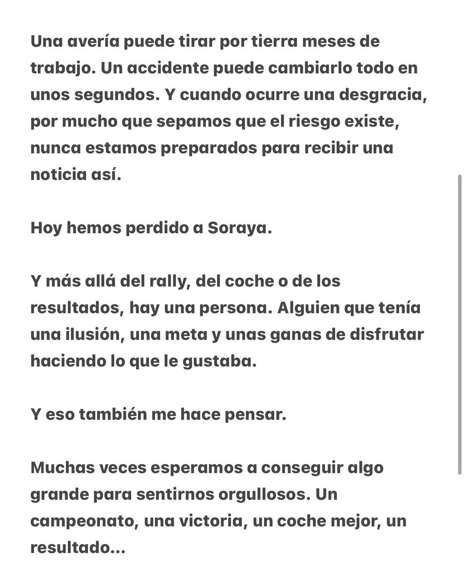 Carli_Cup's tweet photo. Para Soraya y para los que seguimos este deporte. ✨❤️‍🩹😔 https://t.co/M2ynRjrx3d