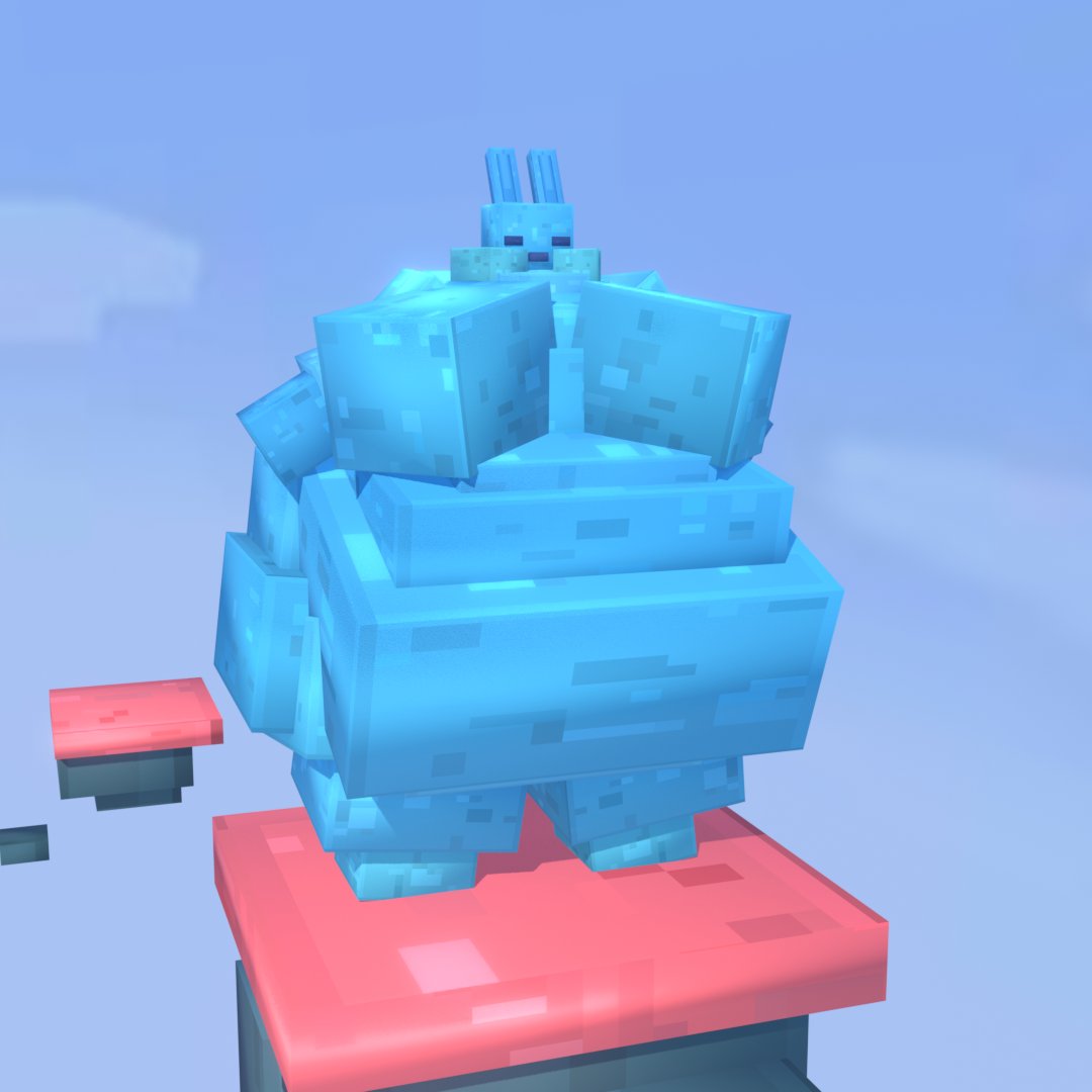 Redpotionlabs's tweet photo. Chubby bunny....Chubby The Sift Minecraft Bunny..... Fat bunny hello.... https://t.co/6Uk5My3iKW
