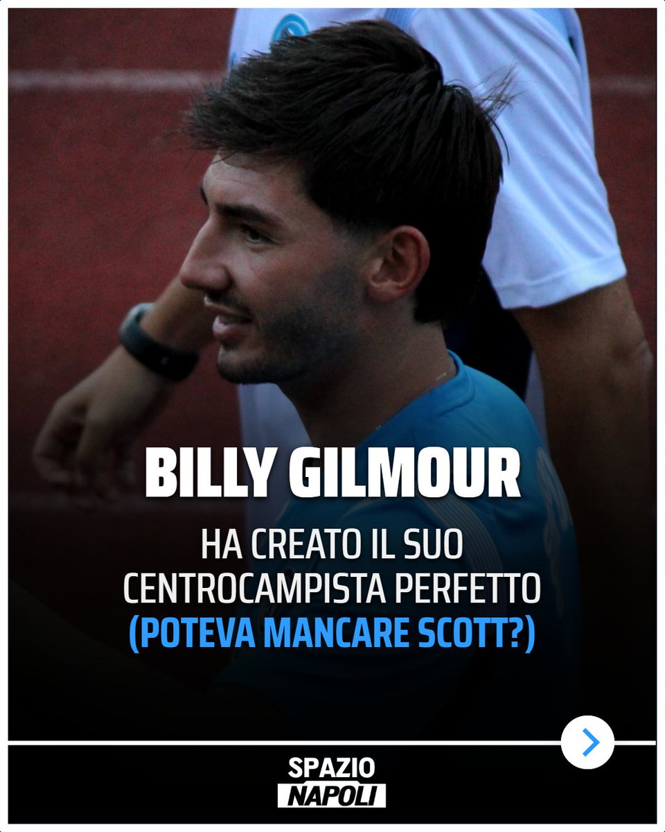 Spazio_Napoli's tweet photo. Billy Gimpur ha creato il suo centrocampista perfetto 👀
Lo scozzese azzurro ha le idee molto chiaro e come qualsiasi tifoso del Napoli è pazzo di Scott McTominay 😍
Siete d'accordo con queste scelte❓
#Gilmour #Napoli #McTominay https://t.co/cNcUjiyKhv
