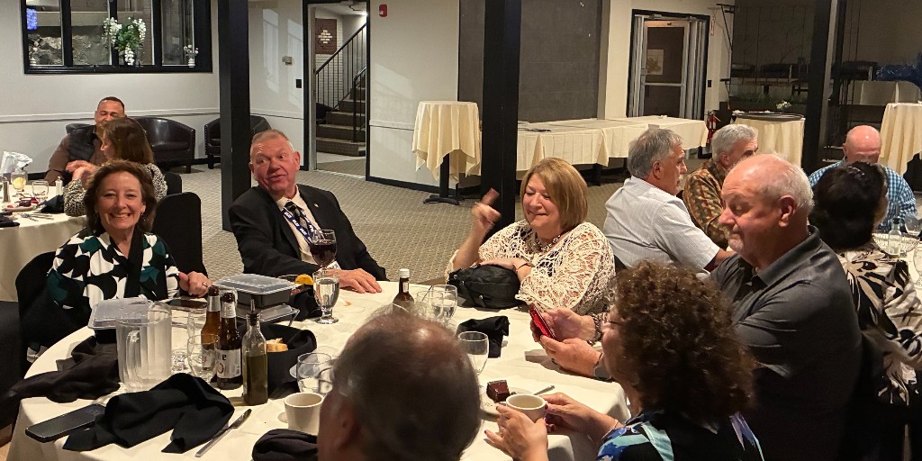 IAEI's tweet photo. ⚡ LIVE from the IAEI Eastern Section Meeting!

From the President’s Dinner to educational sessions, networking, and great conversations, the energy has been strong all week.

📸 Here’s a look at some of the action so far!

#IAEI #IAEIEasternSection #ElectricalIndustry https://t.co/T38TyFnlIT