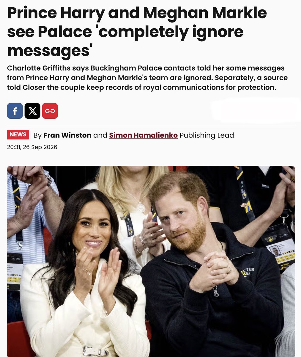 ARamblingRoyal's tweet photo. How long before it’s sent directly to JUNK Mail?  Who needs another book written? 📮

The insider told Closer: "Meghan & Harry don't want to react to every problem, but they say they've learned the hard way that they need to keep a record of what's being said and agreed to by people within The Firm, because the goal posts constantly change."