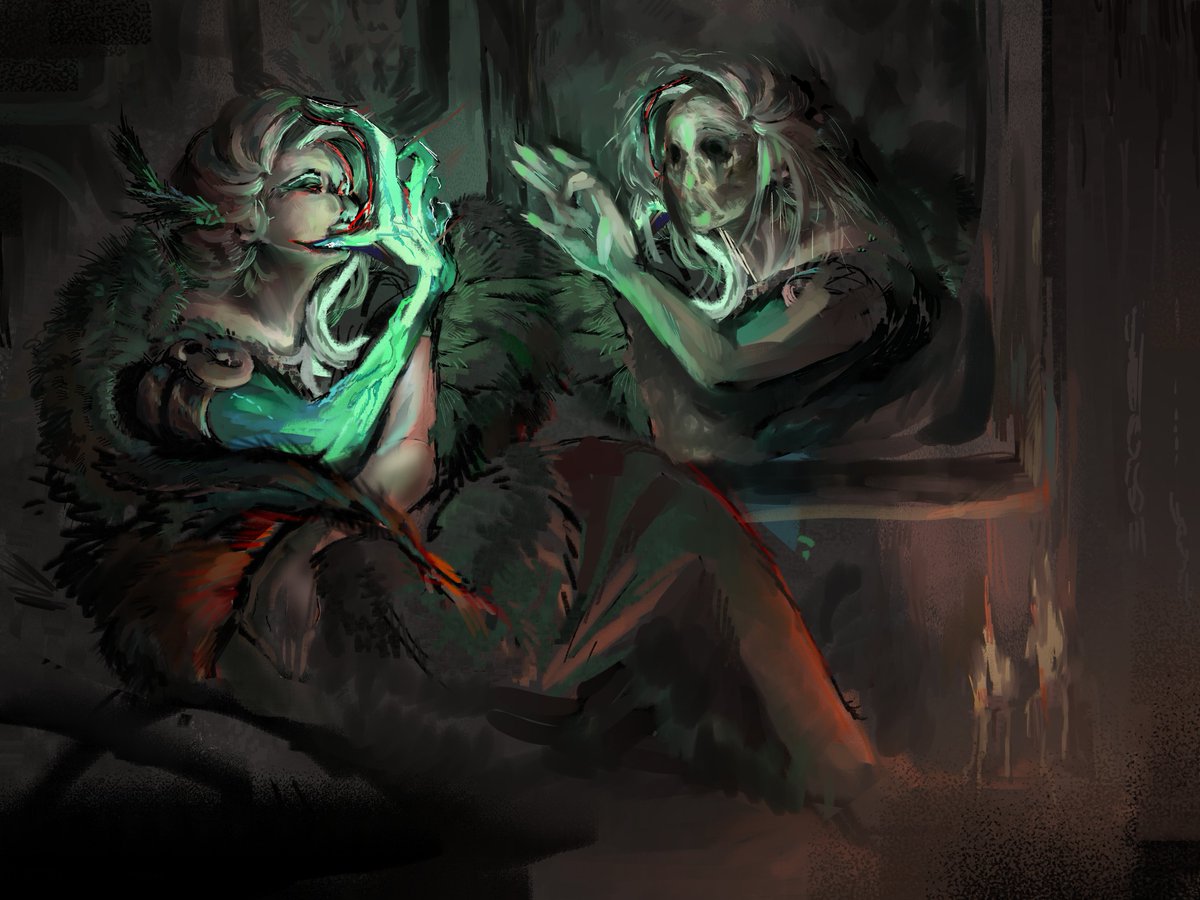 hurricanemeem's tweet photo. reflection #ladygeist #deadlock https://t.co/dNOTjA9tQr