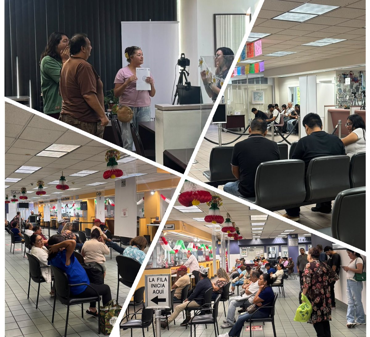 carlos_glezgtez's tweet photo. La sede del Consulado de 🇲🇽 en Los Ángeles abrió sus puertas hoy sábado para acercar servicios consulares a las comunidades mexicanas. Grx a mis compañeros q' laboraron hoy a fin de ampliar la habitual oferta sabatina de 3 consulados sobre ruedas.

#SomosUnaCasaDeServicio https://t.co/RQXy9Knm8k