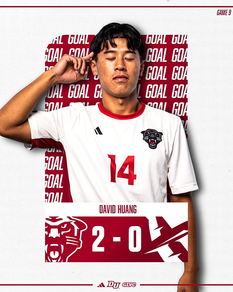 DUMensSoccer's tweet photo. HUANG FROM DOWNTOWN!!

#OneDrury | #WillToWin https://t.co/gu0sGEJwzG