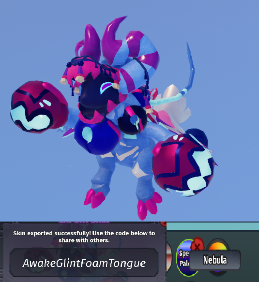 casuallyafraid's tweet photo. Rini skins! | 1. BeechLineQuiverMythic 2. AwakeGlintFoamTongue
#Creaturesofsonaria #rini https://t.co/K9tciMUzaH