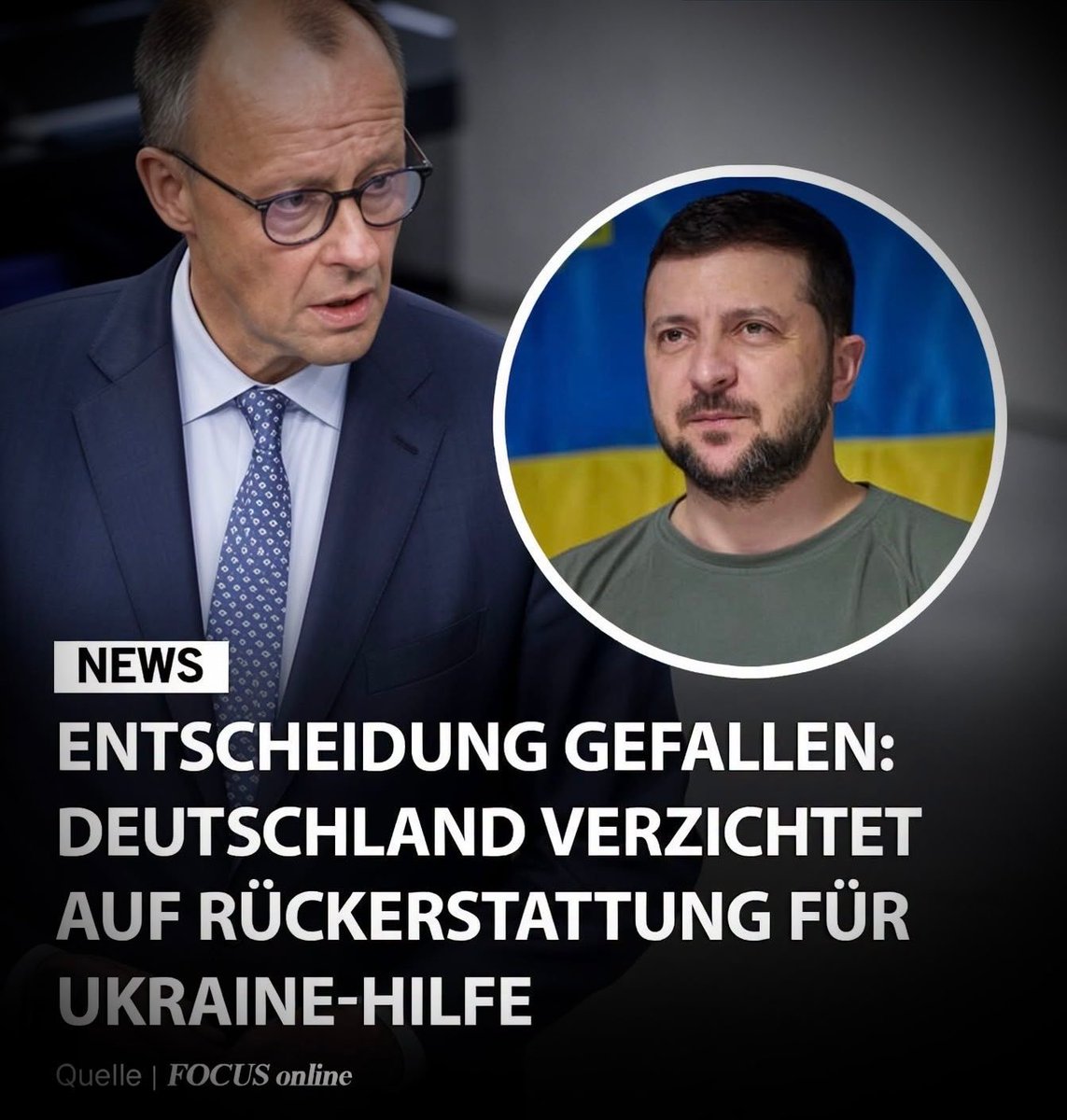WeimarClub's tweet photo. Der deutsche Staat verzichtet nicht auf „sein“ Geld. Er verzichtet auf dein Geld.

Aus dem EU-Fonds liegen 6,6 Milliarden Euro bereit, mit denen Mitgliedstaaten sich ihre bereits geleistete Ukraine-Hilfe teilweise erstatten lassen können. Deutschland winkt ab. Gleichzeitig sollen 2026 allein aus Berlin noch einmal 11,5 Milliarden Euro fließen.

Politiker geben fremdes Geld aus und tragen kein persönliches Risiko. Sie entscheiden über Steuern, Schulden und Inflation, die andere zahlen.
Der Steuerzahler merkt es an höheren Abgaben, schlechteren Straßen und einer wachsenden Zinslast.

Wer den Bürgern höhere Energiepreise, Wohnungsnot, marode Infrastruktur und steigende Sozialabgaben zumutet, kann nicht glaubwürdig behaupten, Milliarden seien „kein Problem“. Zwangsabgaben für fremde Kriege, fremde Haushalte und fremde Wiederaufbauprogramme sind keine Solidarität, sie sind Raub.