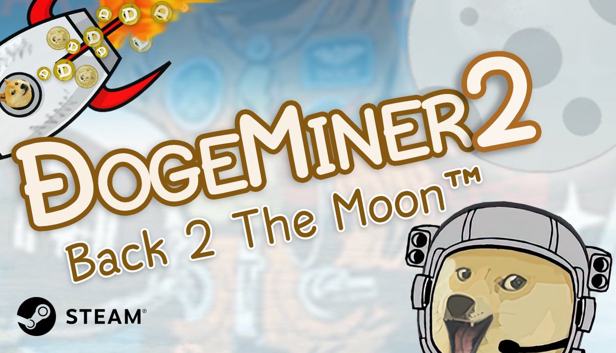 DogeminerGames's tweet photo. Dogeminer 2: Back 2 The Moon™ gets a Steam version + big updates this winter 🚀

Wishlist now!! Free demo coming soon™👇
https://t.co/1EElKq7JpP

Built w/ @PixiJS @greensock @electronjs @DogecoinMemes @dogecoin &amp; tons of Patrons!❤️❤️❤️ https://t.co/OBebSUIpnz