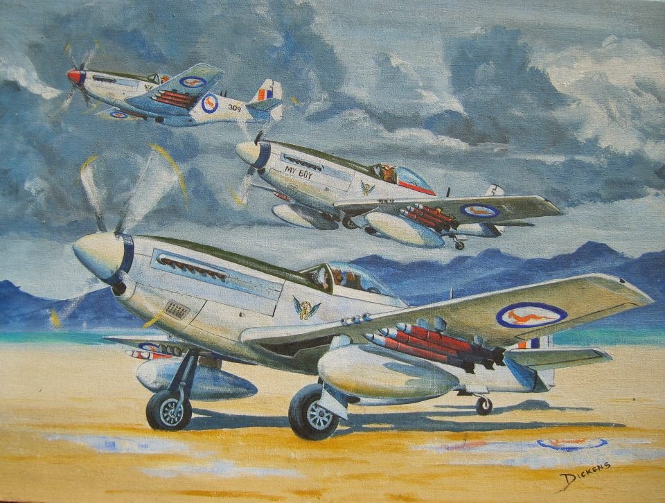 ForgottenWarPic's tweet photo. South Africa sent one squadron of fighter pilots to Korea, and they fought so hard and lost so many that the American unit they flew with still honors them at every ceremony, more than seventy years later, by playing the opening bars of the South African anthem before the American one. They were 2 Squadron of the South African Air Force, and they called themselves the Flying Cheetahs.

When the United Nations called, South Africa answered with its air force. The Flying Cheetahs arrived in late 1950 and were attached to an American fighter wing, and they threw themselves into the brutal, dangerous work of the fighter bomber, flying low over enemy territory, hunting tanks, trains, troops, and supply lines, right down in the dirt where the antiaircraft fire was thickest.

They flew an astonishing number of missions, more than twelve thousand sorties over the course of the war. At first they flew the aging propeller driven F-51 Mustang, a fine old fighter but slow and vulnerable to ground fire on those low level attacks, and the losses were heavy. Later they converted to the F-86 Sabre jet, flying the SAAF's first ever jet combat missions in the skies over Korea.

The price they paid was steep. The little squadron lost thirty four pilots killed in Korea, a grievous toll for so small a unit, flying a wildly disproportionate share of the dangerous fighter bomber sorties. For their skill and their sacrifice, the Flying Cheetahs were awarded both the United States and the Republic of Korea Presidential Unit Citations.

And then came the tribute that makes their story unforgettable. The Americans who flew alongside them were so moved by the courage and the losses of the South Africans that the US fighter wing they served with adopted a permanent custom in their honor. To this day, at that wing's ceremonies, before the American national anthem is played, they first play the opening bars of the old South African anthem, a standing salute to the Flying Cheetahs who fought and died beside them in Korea.

It is one of the quiet, beautiful legacies of that war. A single squadron from the far tip of Africa, flying and dying over a frozen Asian peninsula, remembered forever by the allies who never forgot what they gave.