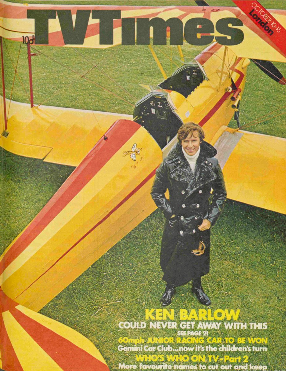 TvDidYouSee's tweet photo. #OnThisDay 10 October 1970
TV Times turns #CoronationStreet's #BillRoache into a fashion model!
KEN BARLOW COULDN'T GET AWAT WITH THIS IN THE STREET https://t.co/X6nQkunE3k