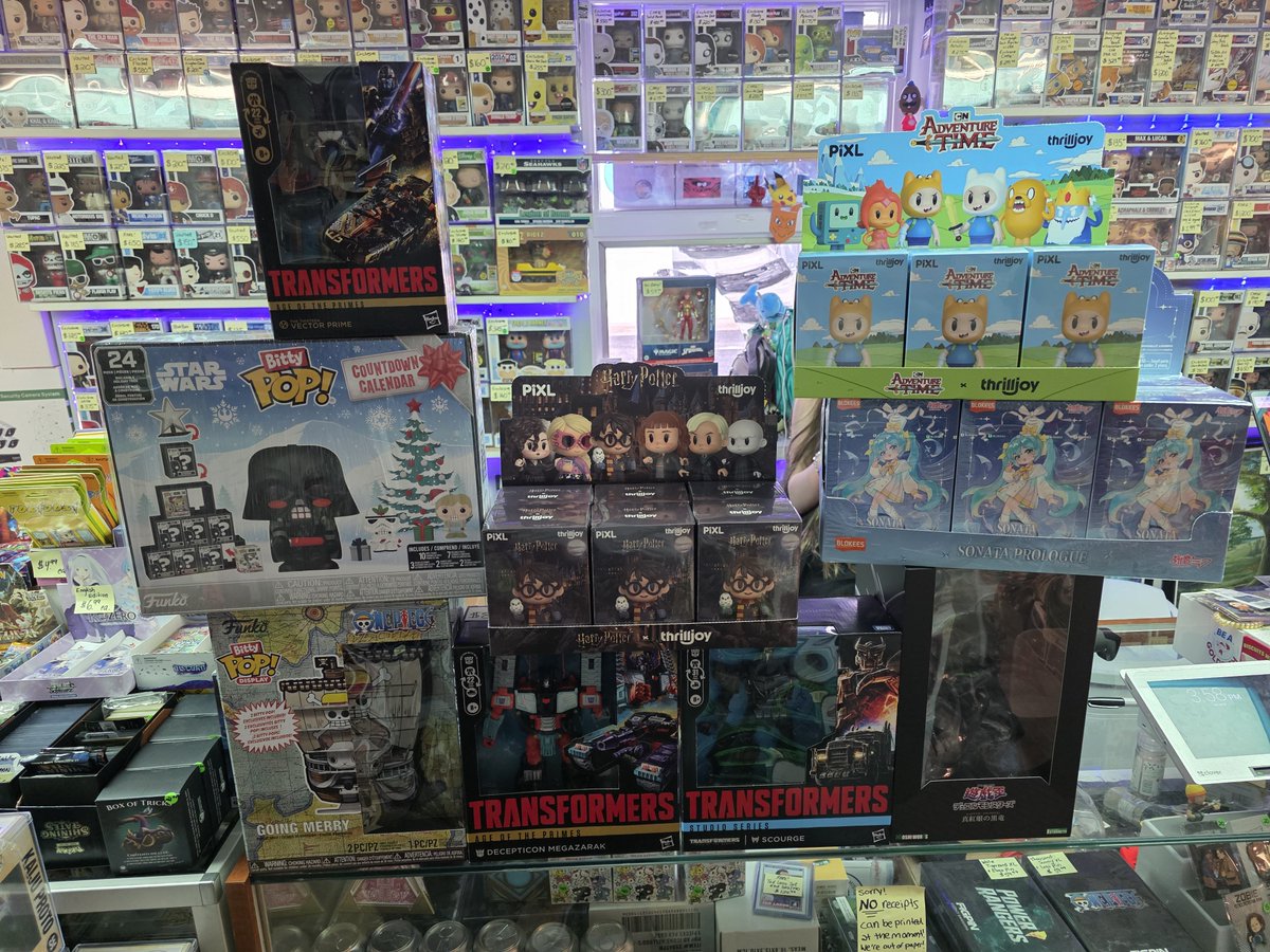 AlternateToys's tweet photo. 🚨 NEW ARRIVALS PART 10 🚨
THRILLJOY, BLOKEES, BITTY POP! TRANSFORMERS
Available @ Oxford Valley Mall & Newtown locations!
#funko #funkopop #newreleases #popshop #pophunting https://t.co/OzBHJvsxkT