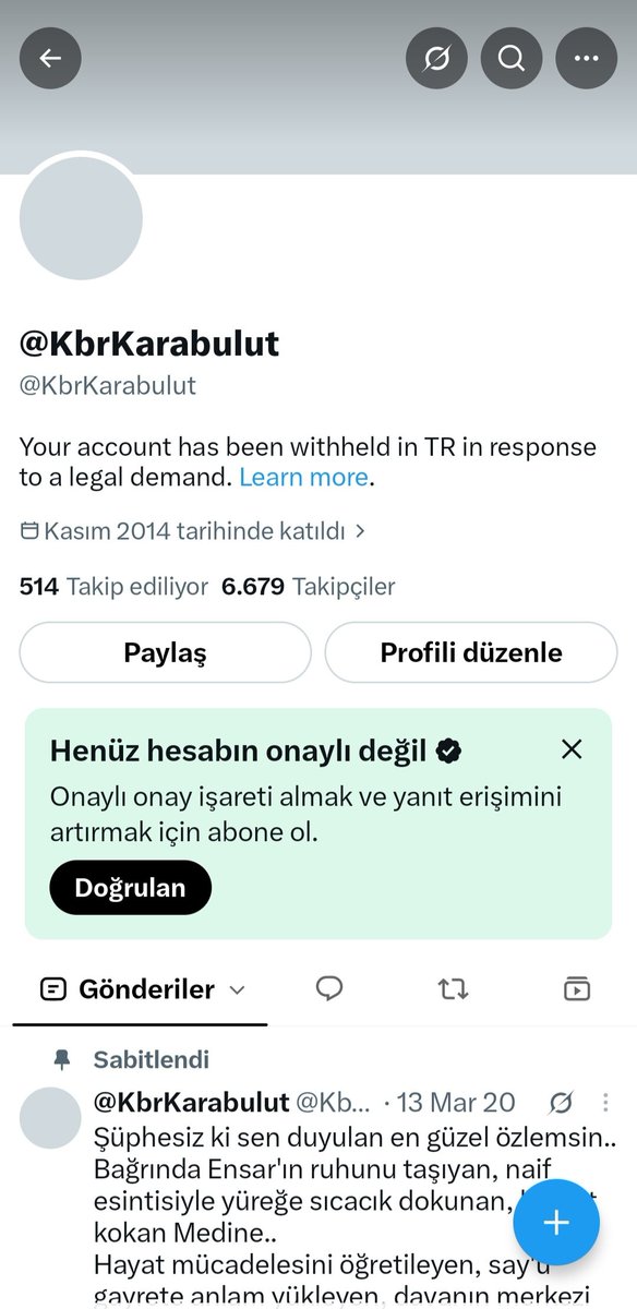 KbrKarabulut2's tweet photo. X algoritması hesabımı radarına almış. Daha önce 2 hesabımı erişime engelledi. Bu 3. hesabımda yaptığım hareketlilikleri de yok sayıyor;

-Etiket çalışmasına katıldığım halde twitleri gündem havuzuna düşürmüyor, gündeme katkıyı düşürüyor. Kendi kendime twit atmışım gibi oluyorum+ https://t.co/FApWmDNluQ
