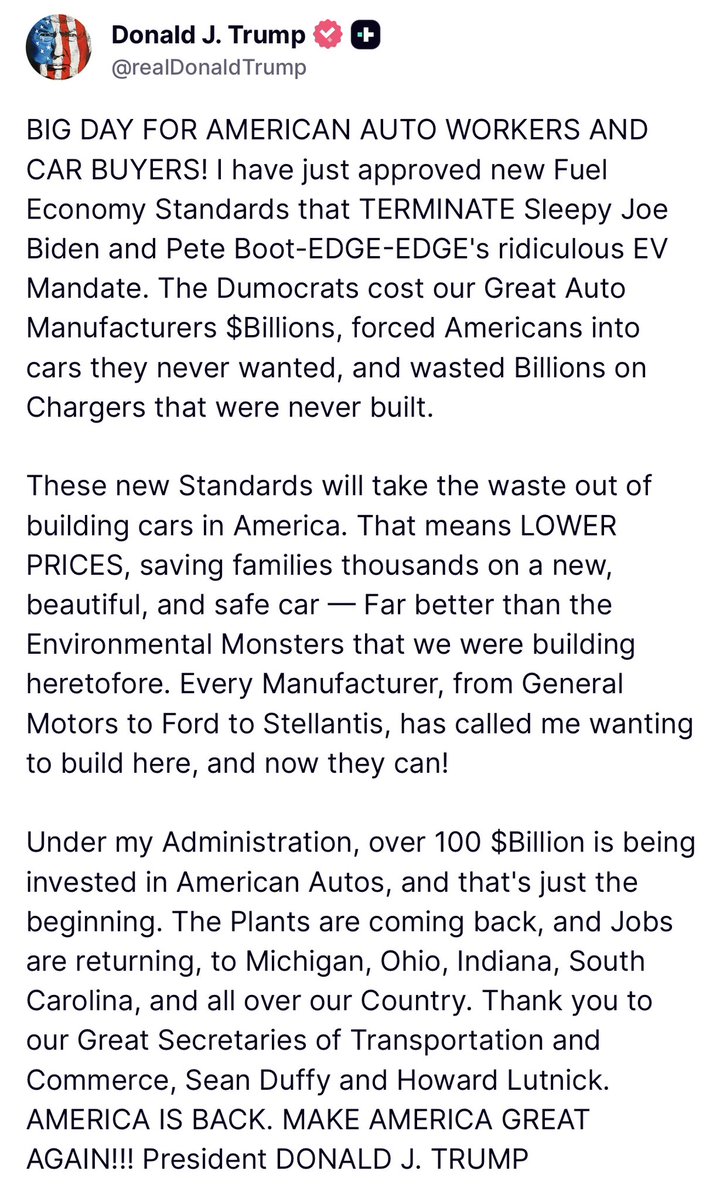 SecDuffy's tweet photo. A major victory for America’s auto workers is COMING MONDAY 👀 https://t.co/JB79NVufds