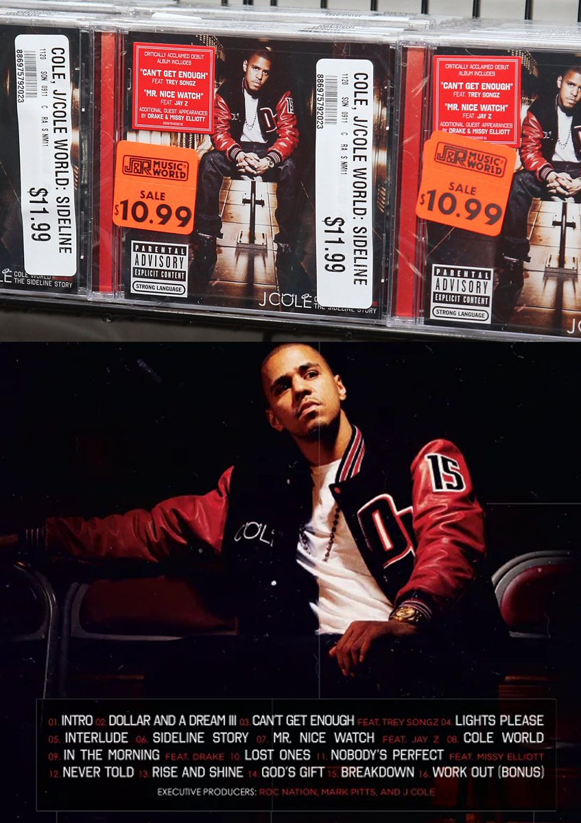 Kurrco's tweet photo. 15 years ago today, J. Cole dropped 'Cole World: The Sideline Story' 💿

Favorite tracks on the project?