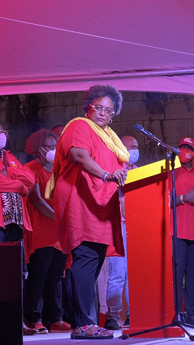 lukeyism's tweet photo. Anyway, that’s my Prime Minister. I critique her because I love her. 

Am I proud of her? Yes

Does she put global leaders to shame? Yes

Can she do better for Bajans? Yes

Will she? https://t.co/LbkTUJY5tQ