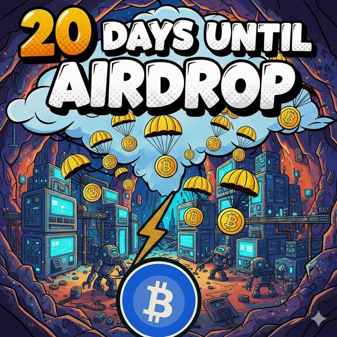 BTC_On_Base's tweet photo. 🪂 Our next Bitcoin airdrop is just 20 days away! All holders of at least 2,400 $BTCB tokens will receive free $cbBTC on October 15th!        

📸 You still have time to stack! The snapshot has not been taken yet!    

#BTCB #BTCV #holdtoearn https://t.co/V0UUWBXkR2