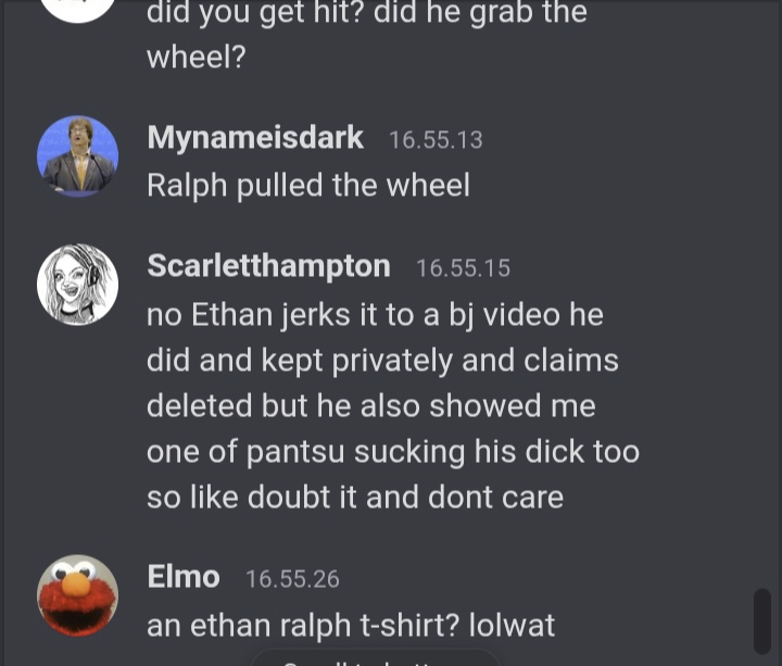 AFStreamWatch's tweet photo. Catching up on Ralph lol according to Scarlett he showed her a sex tape of him and Pantsu 🙃 https://t.co/bFBI3bOsz4