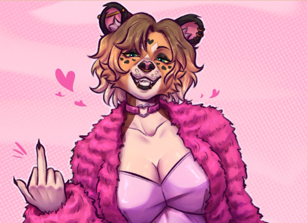 _EliUvU's tweet photo. Commission finished for @/Amyf4rr 💗✨ I tried a different shading technique, i think it came out pretty good ^^

#commission #furryart #myart https://t.co/O7fK0TlBWN