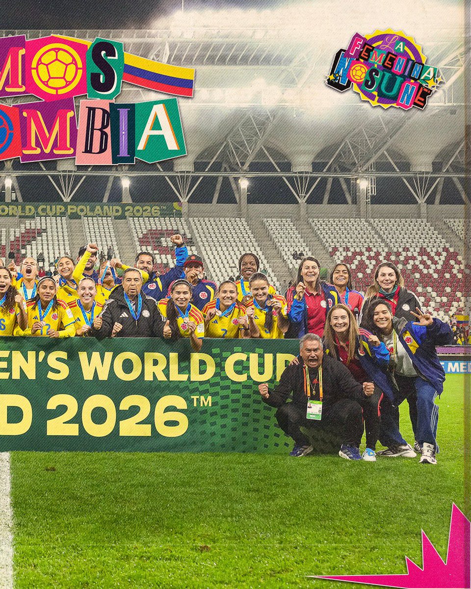 FCFSeleccionCol's tweet photo. 📸  ¡𝙏𝙚𝙧𝙘𝙚𝙧𝙖𝙨 𝙙𝙚𝙡 𝙈𝙐𝙉𝘿𝙊! ❤️‍🔥

𝙉𝙪𝙚𝙨𝙩𝙧𝙖 𝙢𝙚𝙟𝙤𝙧 𝙥𝙖𝙧𝙩𝙞𝙘𝙞𝙥𝙖𝙘𝙞𝙤́𝙣 𝙚𝙣 𝙪𝙣𝙖 𝘾𝙤𝙥𝙖 𝙈𝙪𝙣𝙙𝙞𝙖𝙡 𝙁𝙚𝙢𝙚𝙣𝙞𝙣𝙖 𝙙𝙚 𝙡𝙖 𝙁𝙄𝙁𝘼 𝙎𝙪𝙗 𝟮𝟬 🥉

#ConOrgulloColombiano🇨🇴 https://t.co/9uik0FFSbd