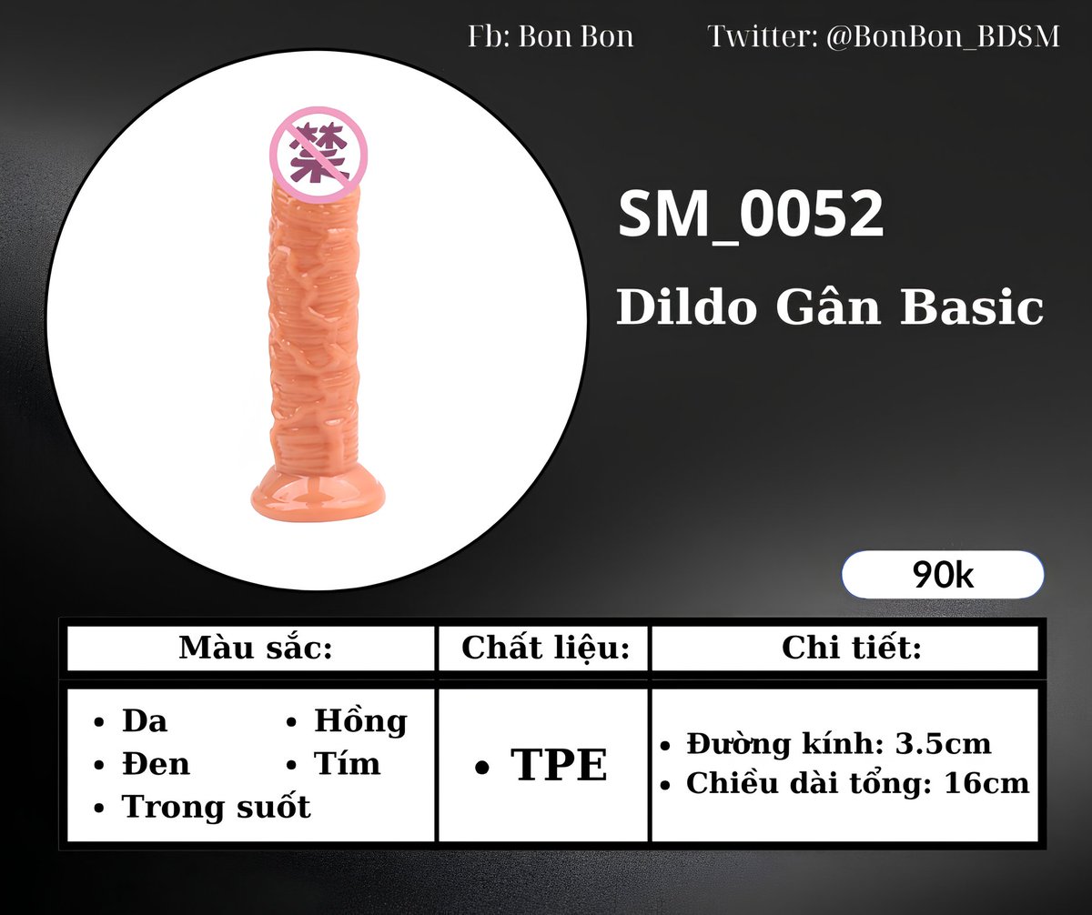 BonBon_BDSM's tweet photo. Dildo Bon luôn sẵn hàng nhaaaaa 😌✨️
✅️ Có ship hỏa tốc HCM
-----------------------
➡️XEM "ĐỒ CHƠI" Ở ĐÂY:
https://t.co/LD8cT84YMR
#BDSM #Sextoys #BDSMVN #BonBonShop #BossSlave
#boss #slave #chudai
#sp #spank #spanking
#spankingvn #spankvn
#bdsm #dildo #duongvatgia https://t.co/lCmT4H98i3