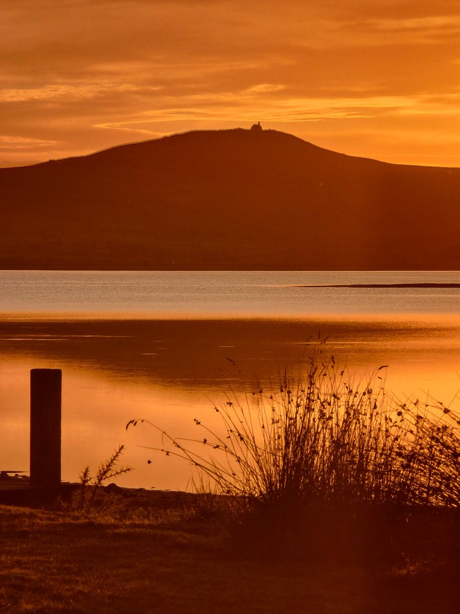 celine29m's tweet photo. Quand les Monts d'Arrée s'habillent d'or...
Un instant suspendu face à la silhouette mystique du mont Saint-Michel de Brasparts, veillant sur les eaux calmes du lac de Brennilis 🧡✨
#Sunset #Tonight #Bretagne #Finistere #Bzh https://t.co/ISuRXAqeiz
