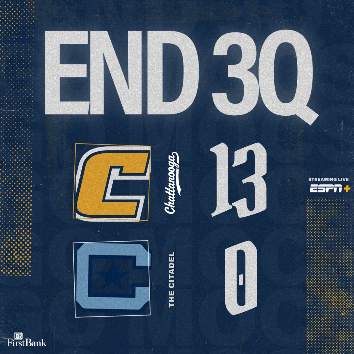 GoMocsFB's tweet photo. 15 minutes left. #GoMocs https://t.co/fdTM9A7ik2