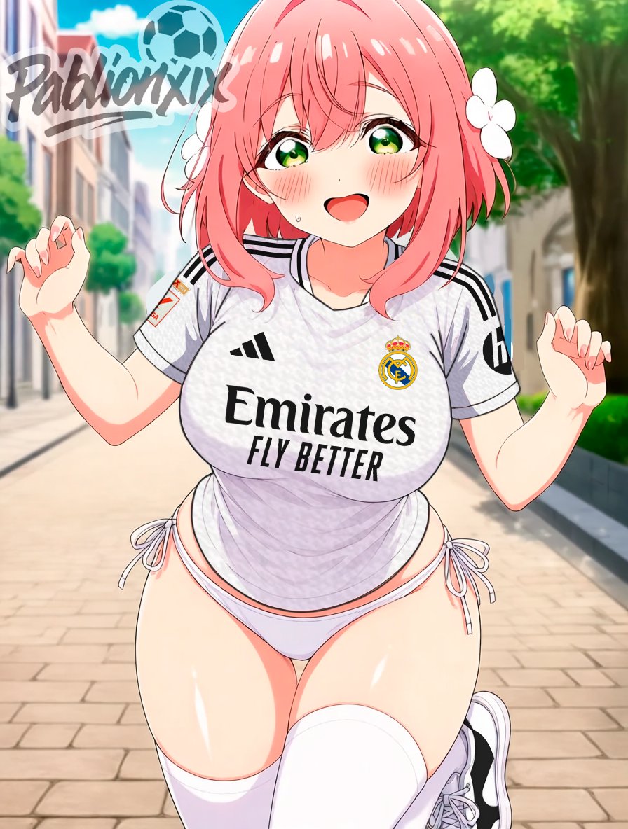 PbNXIX's tweet photo. Ella quería vestir de blanco 🤍
Y yo le concedo su deseo 🥰

#HakariHanazono #100カノファンアート #RealMadrid #animevibes #futboledits https://t.co/HTdeNZkFOa