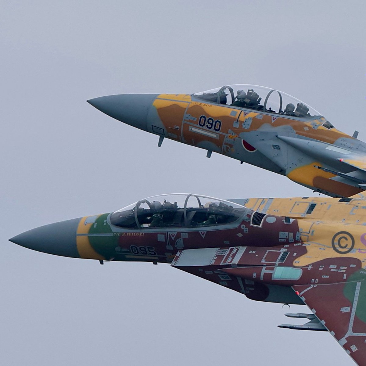 blue2impulse3's tweet photo. ✈︎✈︎✈︎✈︎
#小松基地航空祭2026前日予行
#アグレス機動飛行
小松基地航空祭前日予行
2026/09/26 #機動飛行
AGR F-15DJ_095&090
#TACディパーチャー
#コブラ4匹並ぶ🐍🐍🐍🐍
#同系色で
✈︎✈︎✈︎✈︎
#AGR機動飛行
#小松基地航空祭2026予行
#飛行教導群
#TacticalFighterTrainingGroup
#仮想敵機部隊 #アグレッサー部隊
#KMQ #RJNK #小松基地 #小松空港 #小松飛行場
#小松基地航空祭
#小松基地航空祭2026 2026/09/27
----------------—
#ファインダー越しの私の世界
#戦闘機好きの人と繋がりたい
#感動の一瞬にシャッター押せる余裕‼️
#一瞬の感動を感じる五感を磨け
#インパクトは一瞬判断
#更なる高みへ
#ぶち抜きショット
#ig_airplanes_club
#ソラマニ_ヒコーキ
#hikouki_club
✈︎✈︎✈︎✈︎
Sky cloud-2026_r8 POST No.0139
2026/09/27 5:15
✈︎✈︎✈︎✈︎
夢は見るものじゃない
夢は叶える掴むもの
