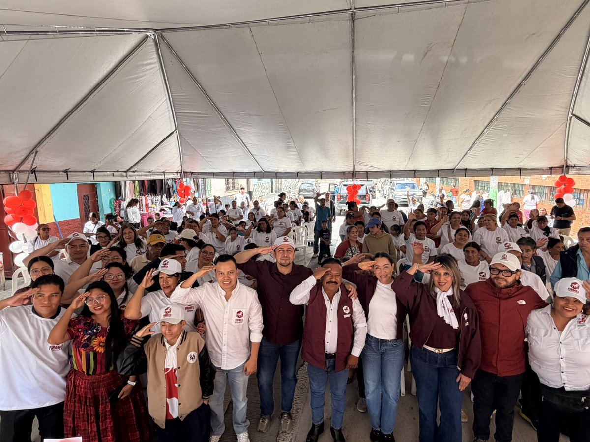 firmesgt's tweet photo. La fuerza de FIRMES nace en su gente y crece desde las comunidades. 🇬🇹

En Chinautla compartimos una jornada junto a vecinos de la comunidad y acompañamos el nombramiento de Raúl Linares como coordinador, fortaleciendo nuestra organización y el trabajo territorial. https://t.co/8UwMsKTmze