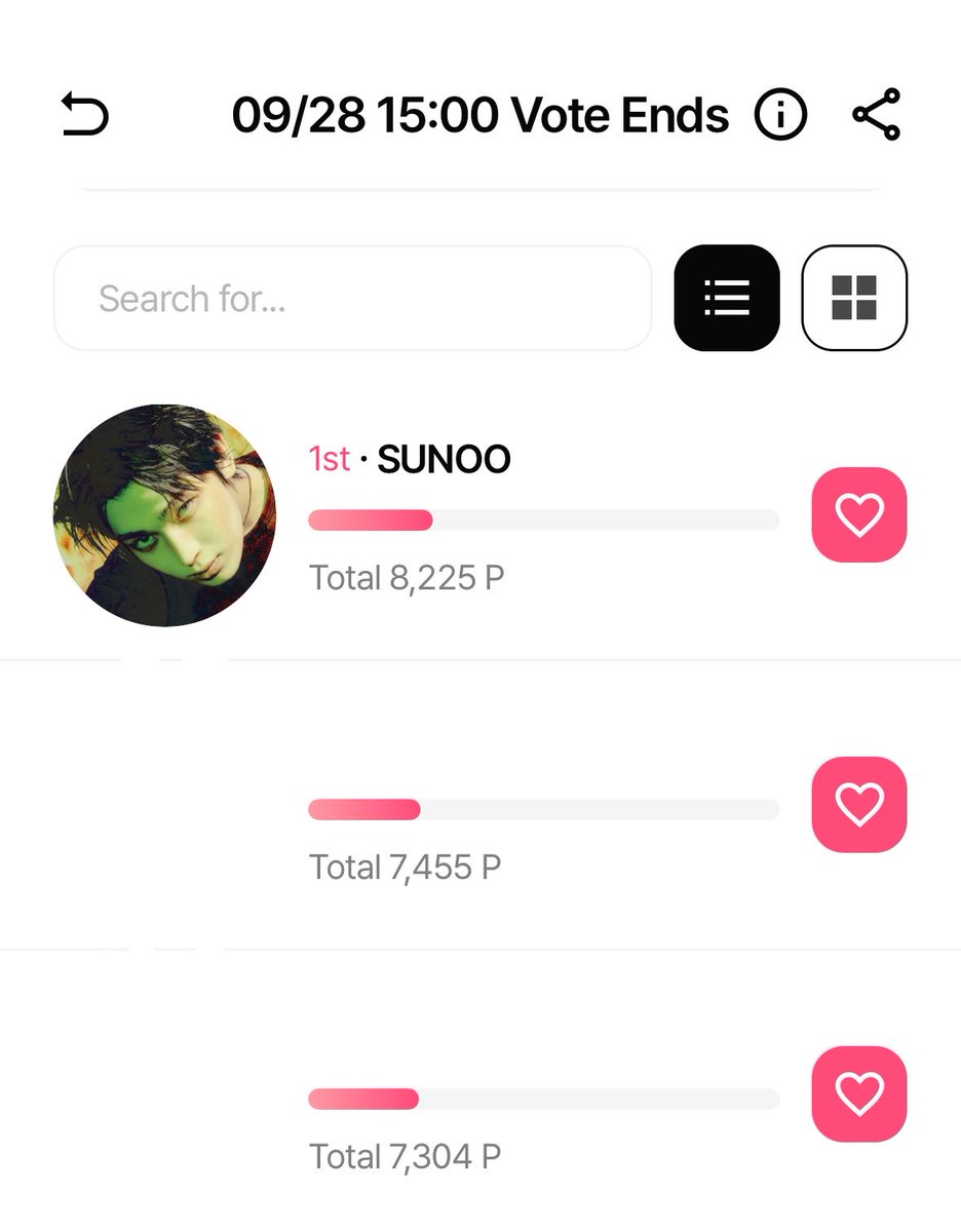 goldenksunoo's tweet photo. BARAGIS~ v0tings will end TOMORROW!

Sunoo is leading but don’t be complacent as our opponents will surely drop big tomorrow as well! So, keep collecting or 🅱️uy v0tes if you can! 

We need each and everyone of you until the end! this is our chance to give sunoo an award this year so let’s do our very best!