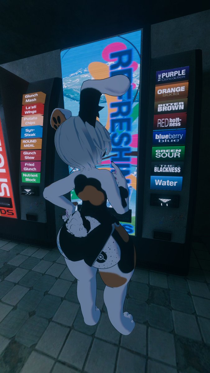 WildingDoggo's tweet photo. This city has some weird vending machines.... wonder what's good? Oh well, want anything?~
#vrlewd #vrchatnsfw #vrnsfw #3Dlewd #sub #lewdfemboy #vrbooty https://t.co/eadDOUpblD