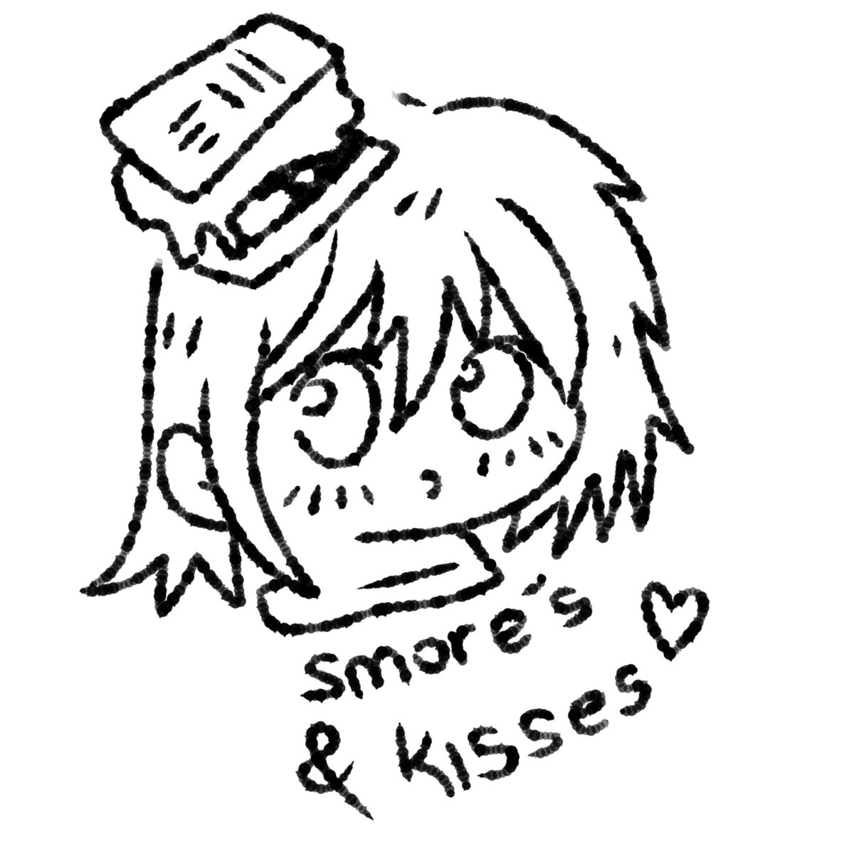 apoplecticfraud's tweet photo. this is a message to all my oomfs. yeah you;! seeing this. hhi, you get a smore. as ive said smores and kisses. KISSES! https://t.co/bRnM2fL6PM