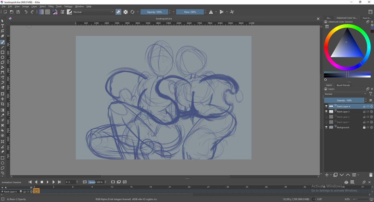 ArcherOPossum's tweet photo. Decompressing with some personal art. I need 2 volunteers that wanna squish their tiddies together and are ok with becoming merch (pls include refs) https://t.co/HHZZGXsVJL