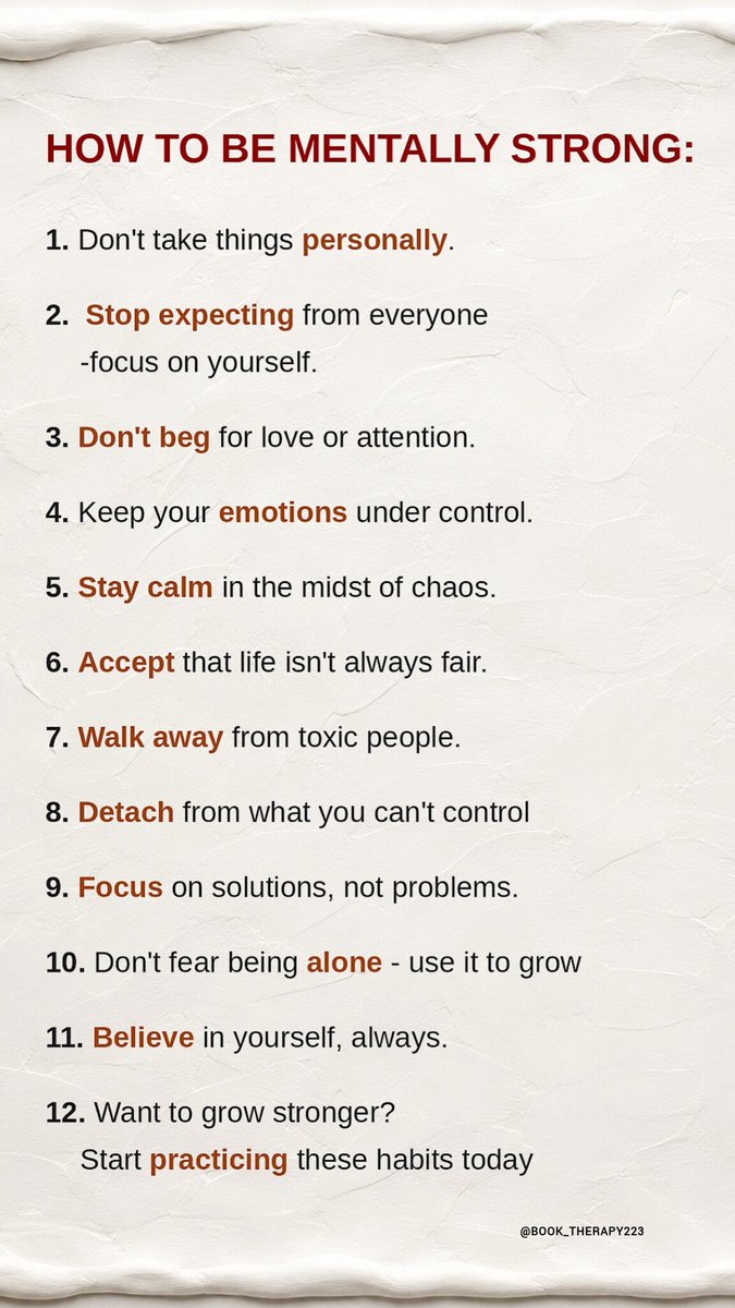 Olivia1463275's tweet photo. HOW TO BE MENTALLY STRONG: https://t.co/9HEzCUyyep