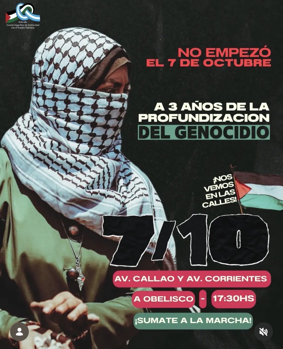 Itongadol's tweet photo. Mientras tanto, en Buenos Aires, algunos pro terrorismo palestino de Hamas,  pretenden “celebrar” el 7 octubre camuflados de “víctimas” 
#freepalestine  #Israel https://t.co/v0uIqNOuTW