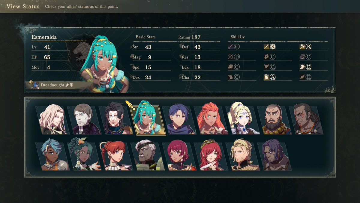 BlazeDragonET's tweet photo. House Lamine after Part 1 (1/3) #FireEmblem #FireEmblemFortunesWeave https://t.co/b0fjgDaINz
