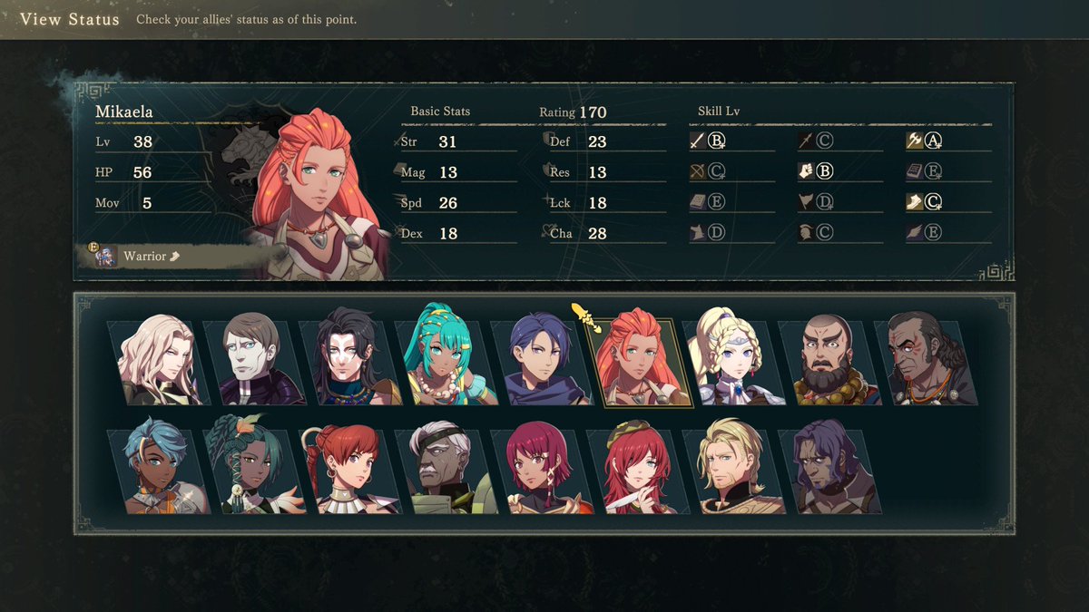 BlazeDragonET's tweet photo. House Lamine after Part 1 (1/3) #FireEmblem #FireEmblemFortunesWeave https://t.co/b0fjgDaINz