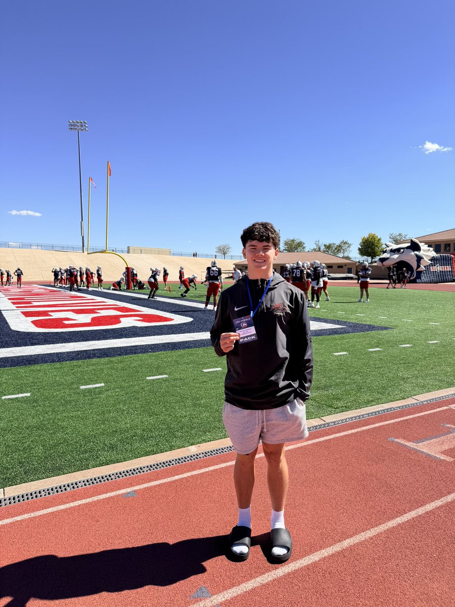 colterespinoza's tweet photo. Amazing Saturday spent down in Pueblo watching @CSUPFootball. Big thanks to @Coach_CFuller for inviting down to the game! @PhilipVigil @Coach_JDodge @paulbrowning81 
@FirstDownQBA @JaronCohen1 @_pondofootball @Crlavell_73 @coach_pman https://t.co/G47lQ78a6J