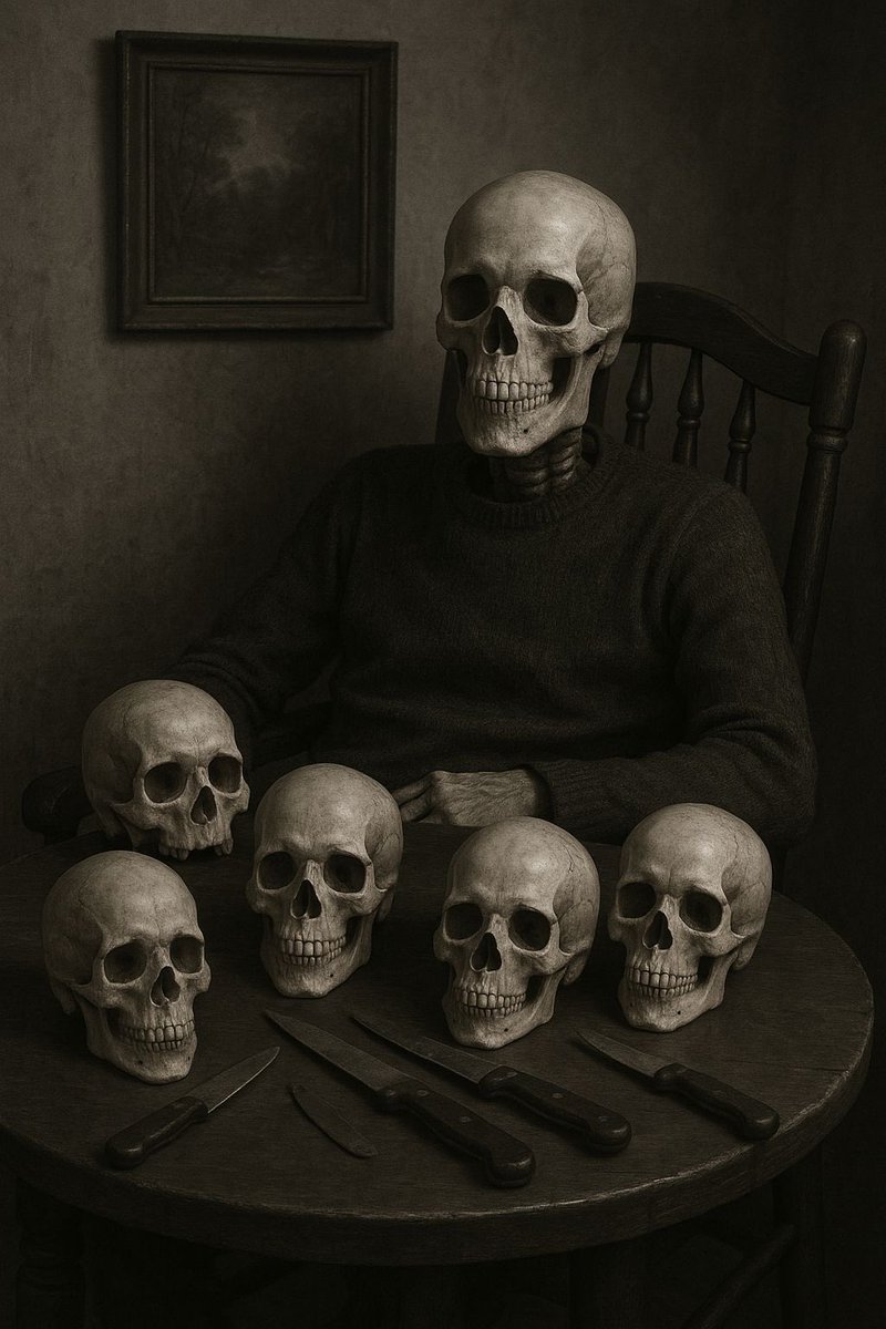 SKULLMA50's tweet photo. رأسي مليئ بالجماجم
وقلبي مليئ بالأرواح
أما أنا فوحيد لا أحد معي https://t.co/bYMWh0TWLO