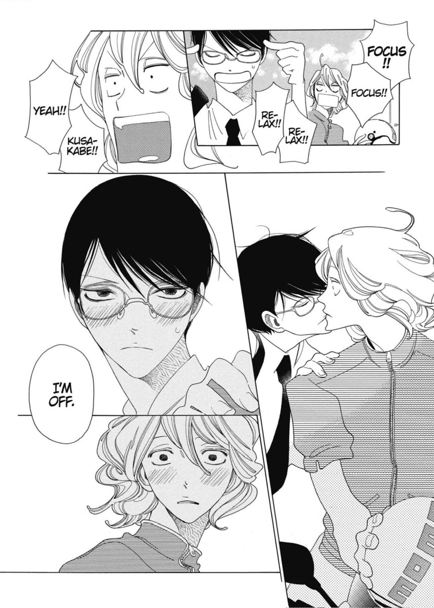 onigiroe's tweet photo. daily i love sajou and kusakabe tweet https://t.co/eDi3xNNpdm