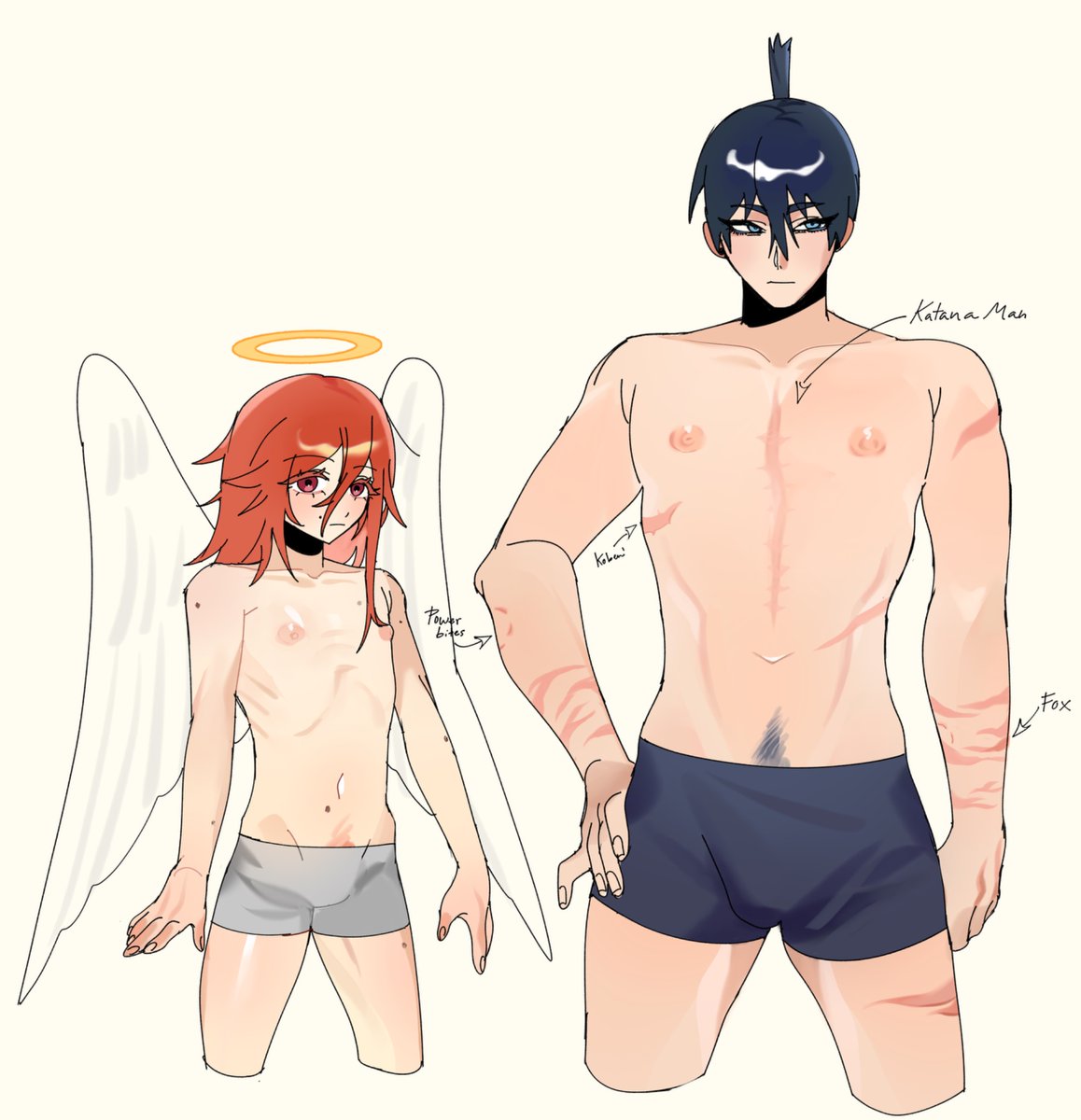 Silken1amb's tweet photo. body type hcs for Akiangel I think I will expand it more later for specific stuff… If anyone has their own hcs I’d love to hear https://t.co/ikFPg48Jyz