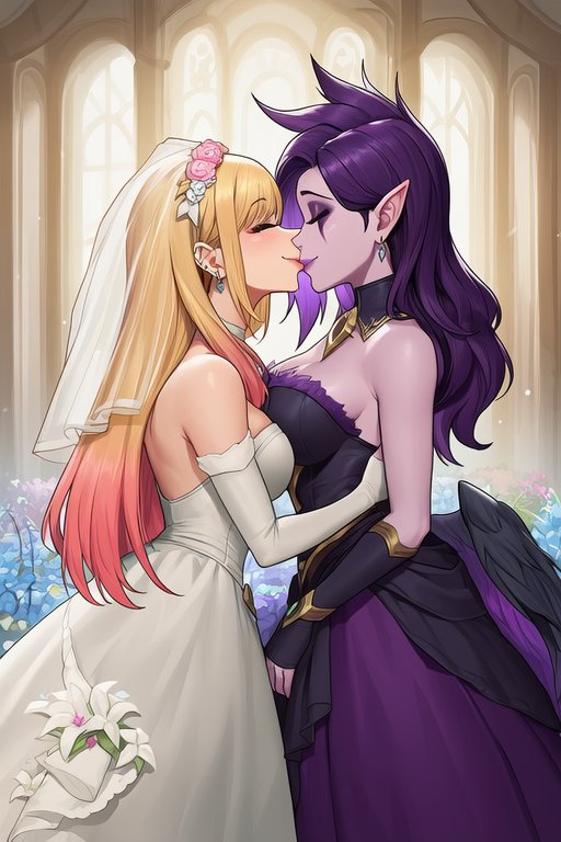 WennyAddams's tweet photo. Today, me and most beautiful and perfect girl in the universe @AhriNineTaxhl, get married ❤️

I promise I will always love you
Care about you
And always be by your side

You are my whole universe
Thank you for being in my life, my beautiful ❤️ https://t.co/v2APbwCGQH