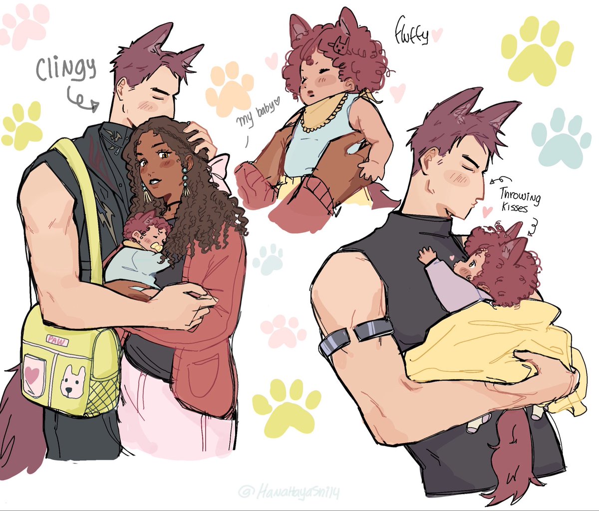 HanaHayashi14's tweet photo. Final doodle🐾✨ thanks for the idea! @sparklypuprinc I love drawing some Dadko and MamaMC doodles🥹

#ValkoIsLoved #Valko #BringBackValko #ValkoWasPromised https://t.co/OSW5FnM6ly