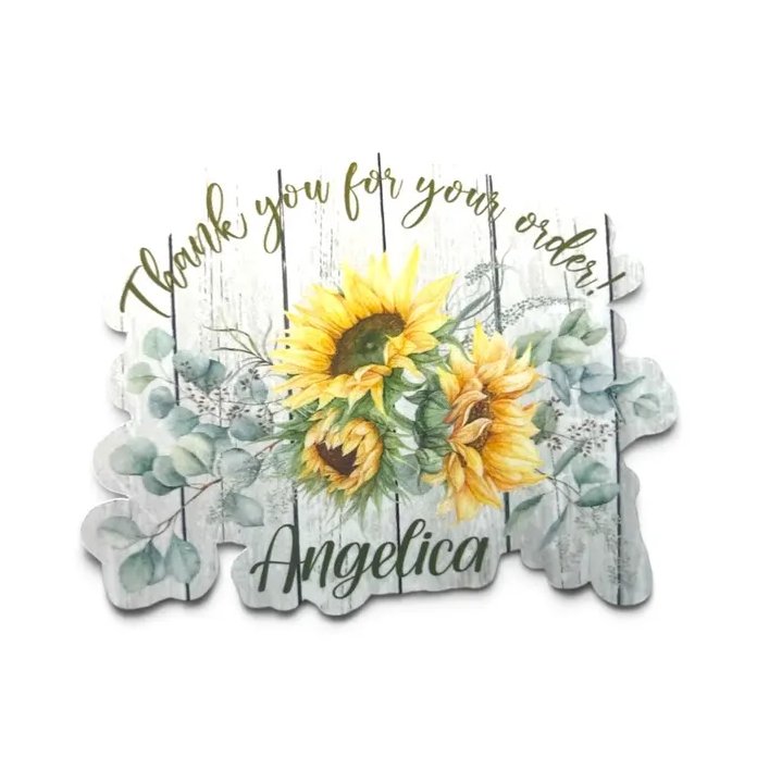 mcwilsonky's tweet photo. Check this out from Angelica at @Athyme2beecomfo and her shop on #Etsy
NEW!! Customizable Sunflower Sticker, Customize with your name
https://t.co/Z4v8xzYz72
#partysupplies #starseller #etsyshop #handmade #papercraft https://t.co/iWgUAXL9Ey