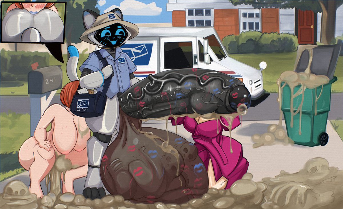 Jayjay173499's tweet photo. Housewives showing their gratitude to the postman for dealing with Poarch Pirates! https://t.co/EnwVx1rwEW