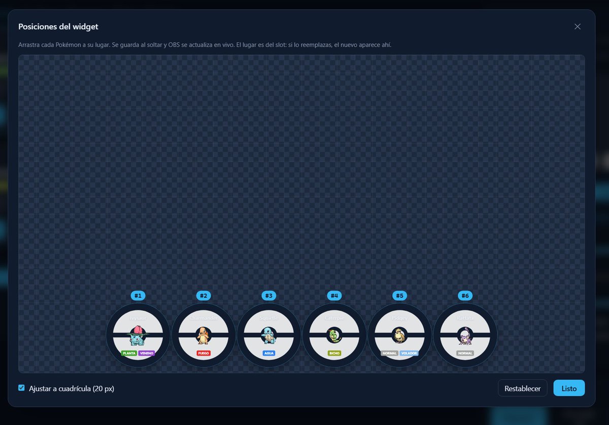 Loon_VT's tweet photo. A quien le gustaría probar esta web que te da un widget para obs con pokemon en pantalla?

escucho recomendaciones para mejorarlo https://t.co/g8niWksAWM