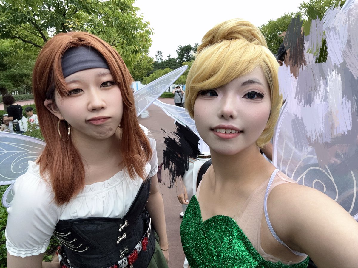 megara_13's tweet photo. 本日🌊にいます〜！
🌊にいる皆様お会いできたら嬉しいです！

🏴‍☠️@Mii03___0523 
#Dハロ仮装
#Dハロ仮装2026 https://t.co/iTUoEdxNyU