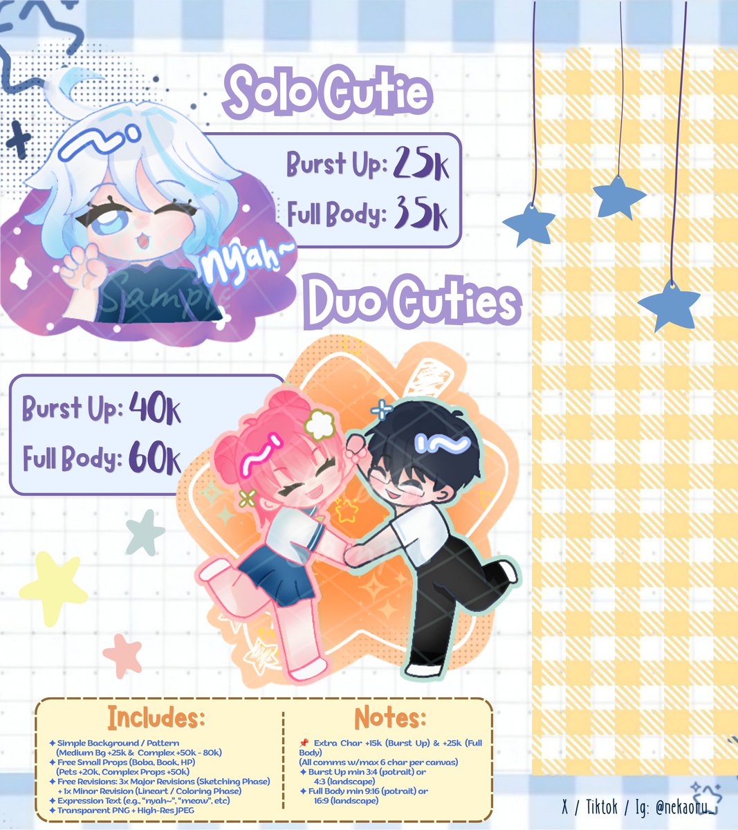 nekaoru_'s tweet photo. @gyujiberries halo kak aku bisa in rush nih start from 25k aja monggo:3 https://t.co/l7RPYhAiAf